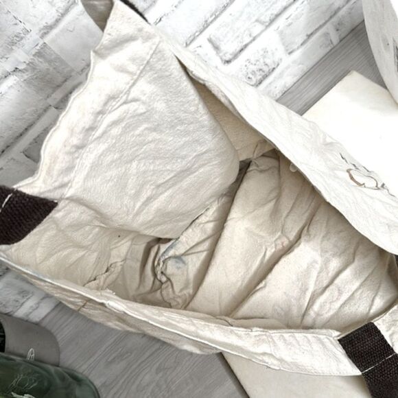 ‘Love One Another’ Hearts Canvas Tote Bag - Picture 4 of 4